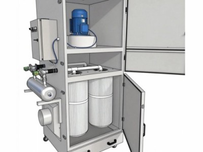 小加工厂在生产过程中有粉尘冒出，用家用吸尘器还吸不走，大型除尘器价格贵，过来看看这个除尘器应该比较适合